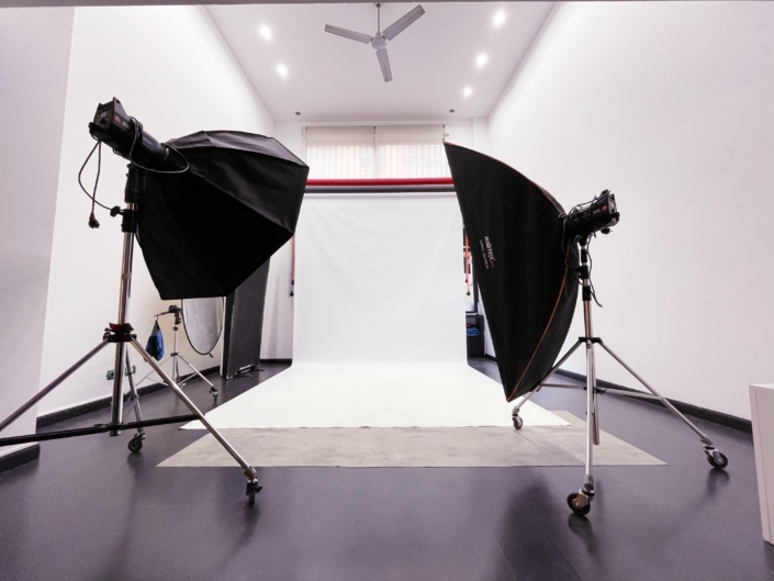 Estudio fotogràfico de alquiler en Madrid