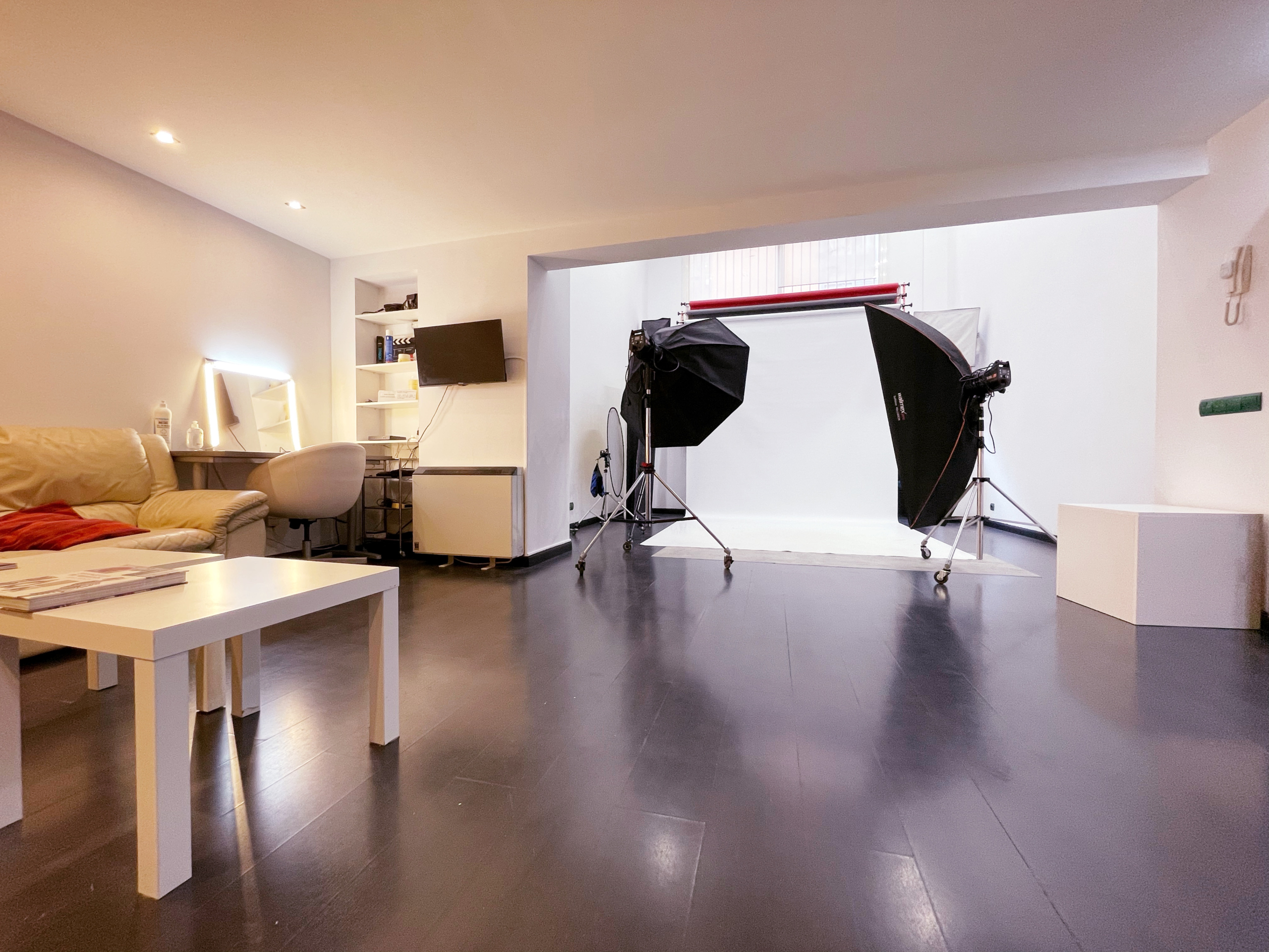 Alquiler estudio de fotografía en Madrid