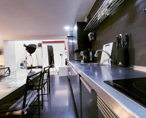 Cocina de acero completa