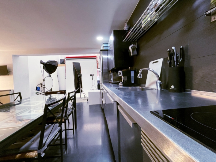 Cocina de acero completa